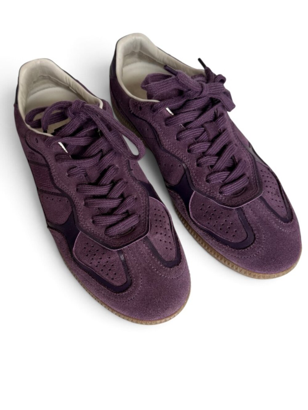ALOHAS Tb.490 Rife Lilac Purple Suede Sneakers Gum Sole Womens EU 41 US 10